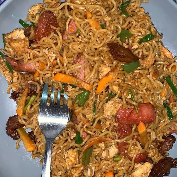 Beef Loaded Stir-fried noodles