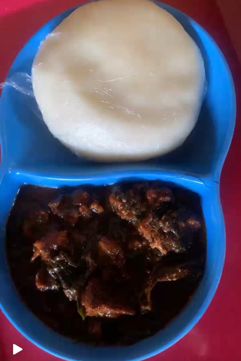 Ogbono Soup and Fufu