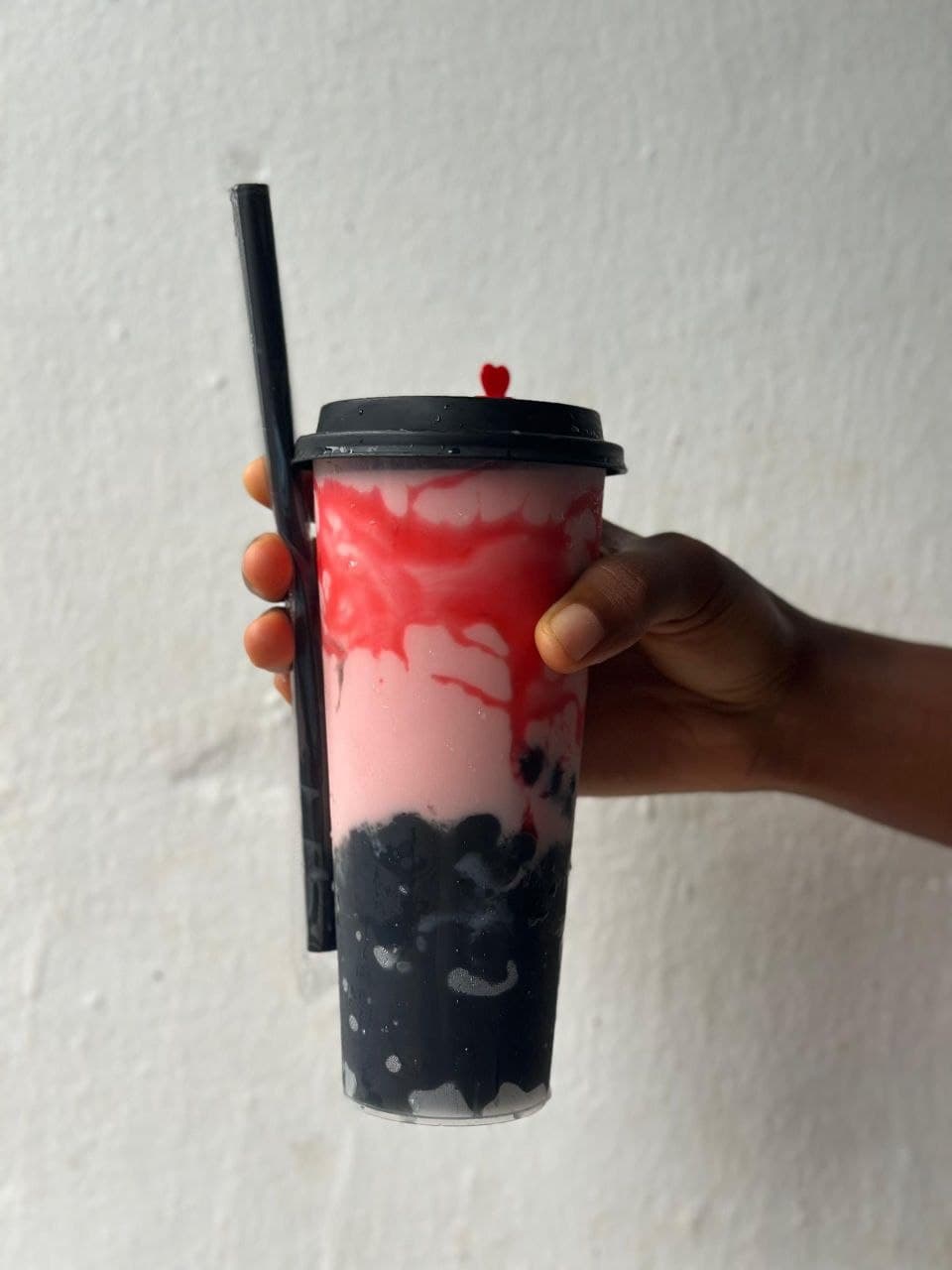 Strawberry Boba Tea