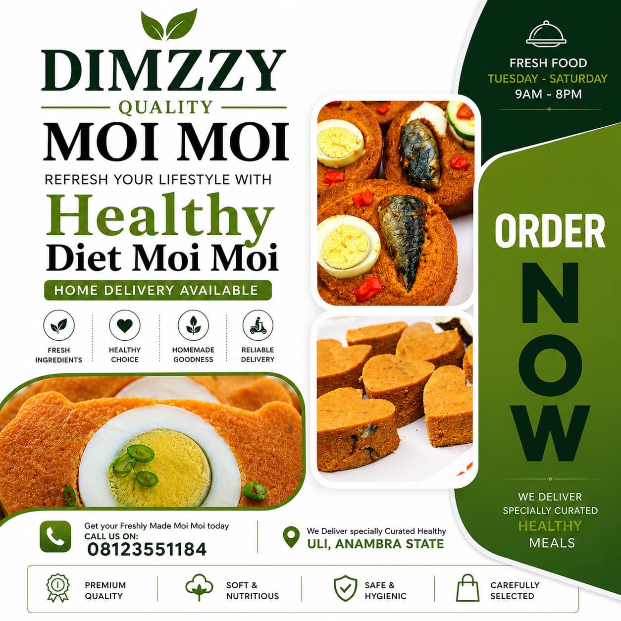 Moi-moi and fish